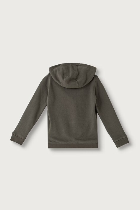 U.S. Polo Assn. Bluza rozpinana z kapturem dziecięca z bawełną zielona USP4413