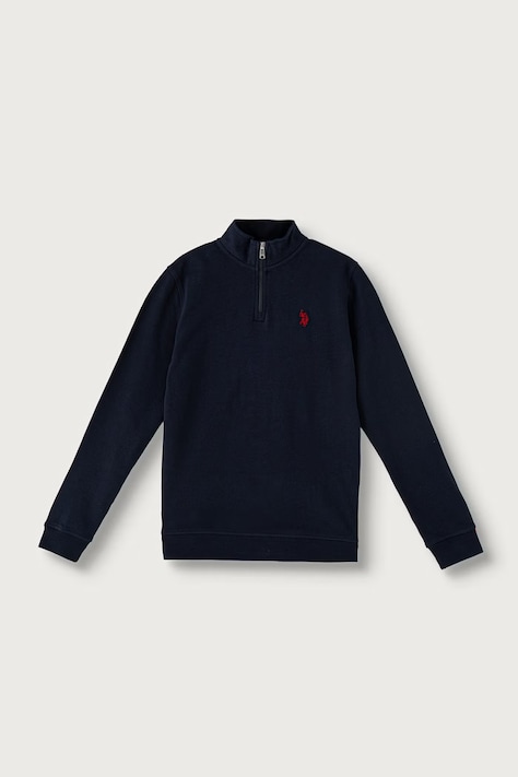 U.S. Polo Assn. Bluza dziecięca z bawełną granatowa USP2489