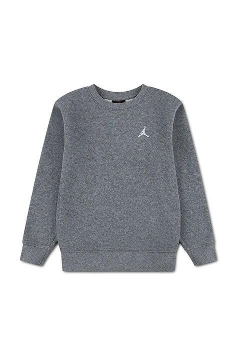 Jordan Bluza dziecięca z bawełną szara 8BD235