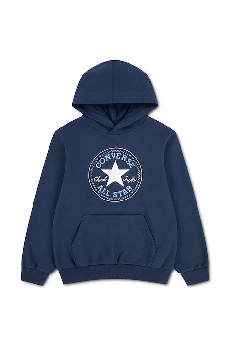Converse Mikina s kapucňou detská s bavlnou tmavomodrá 9CJ628