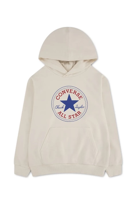 Converse Bluza z kapturem dziecięca z bawełną biała 8CJ628
