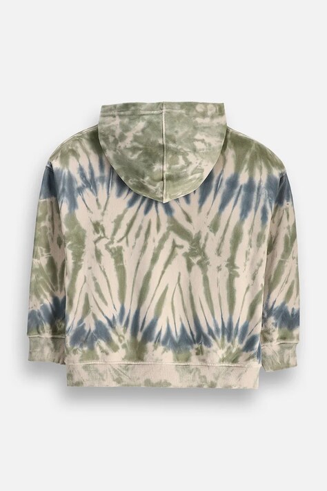 Coccodrillo Bluza z kapturem dziecięca z bawełną szara REBEL BOY JUNIOR