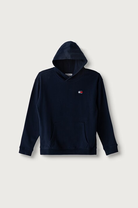 Tommy Hilfiger Mikina s kapucí dětská bavlněná bílá KS0KS00758