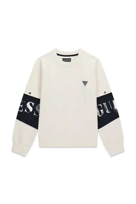 Guess Bluza dziecięca bawełniana szara L6BQ06 K5921