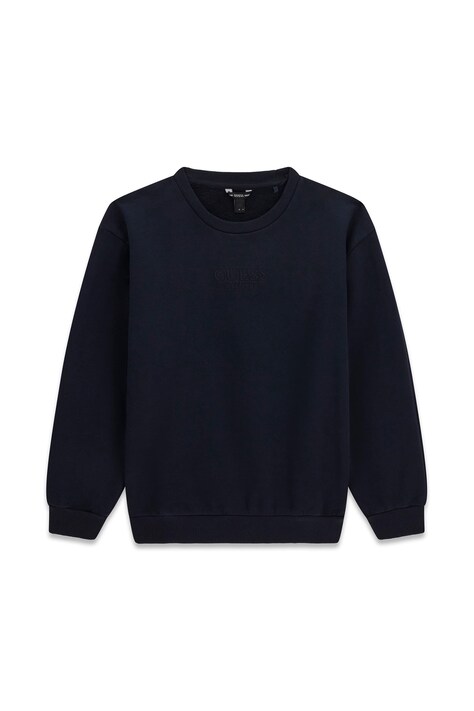Guess Bluza dziecięca bawełniana granatowa L5YQ22 KAV34