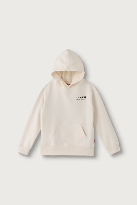 Levi's Bluza z kapturem dziecięca z bawełną SKATE LEGEND HOODIE beżowa 9ER751