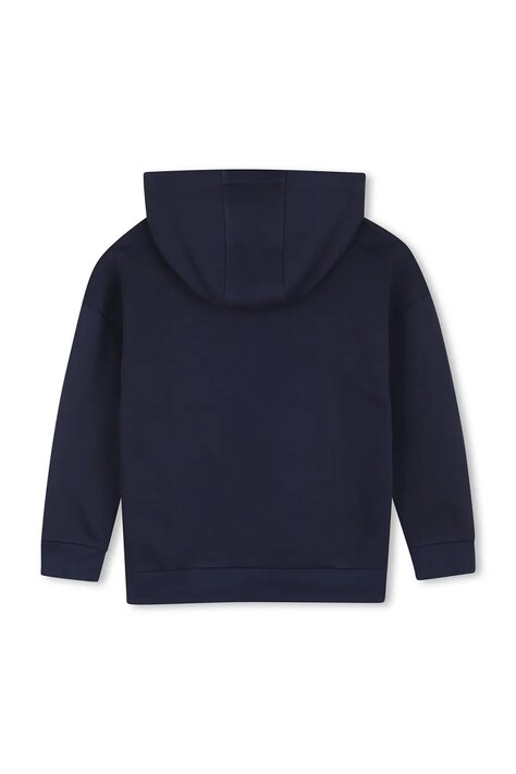 BOSS кофта з капюшоном дитяча з бавовною — фото 2