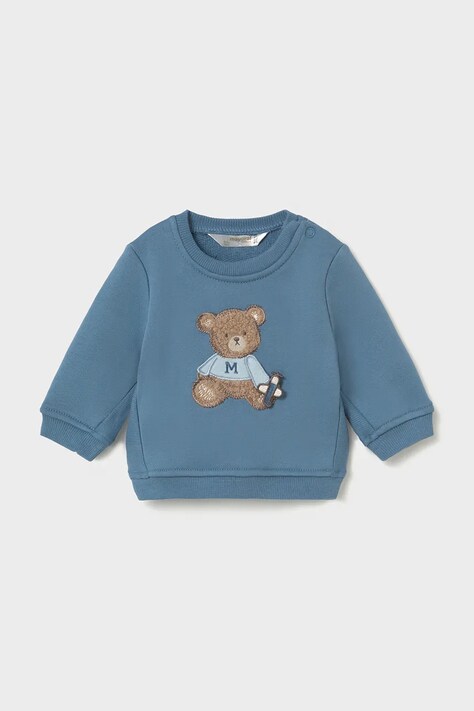 Mayoral Newborn кофта для немовлят з бавовною блакитна 2410
