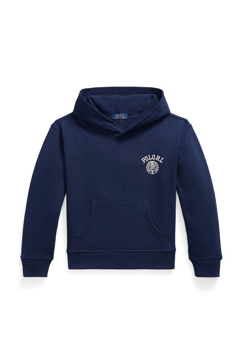 Polo Ralph Lauren суичър с качулка за деца с памук тъмносин 323B27301001