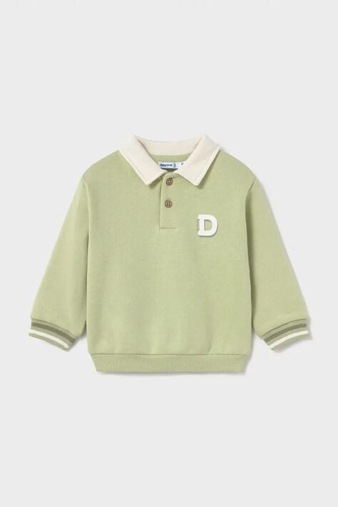 Mayoral felpa per bambini con cotone verde 2419