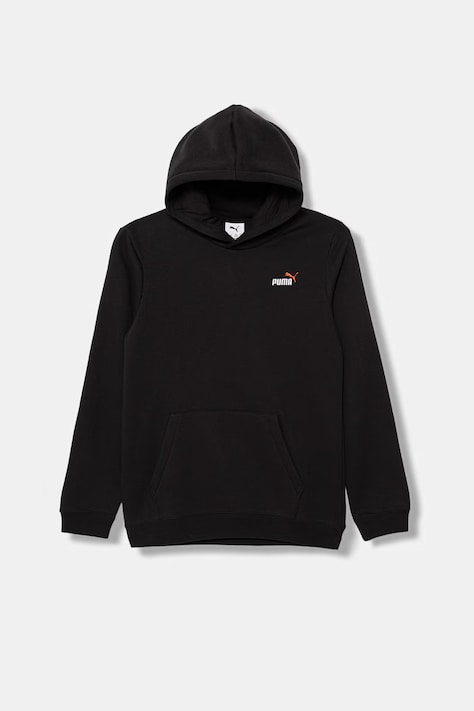 Puma bluza dziecięca z bawełną ESS 2 COLOR Small No. 1 Logo Hood czarna 685825