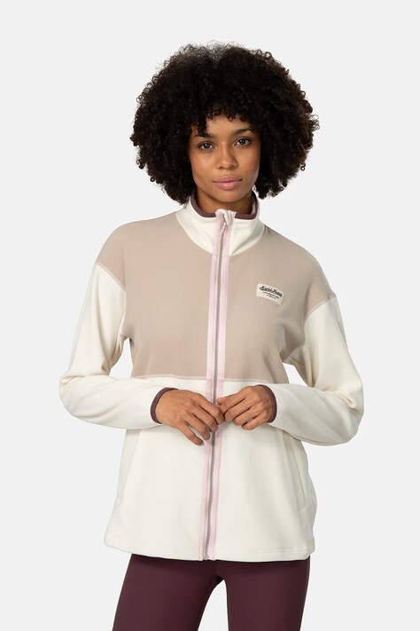 Kari Traa Bluza rozpinana damska GRACIE beżowa 623704
