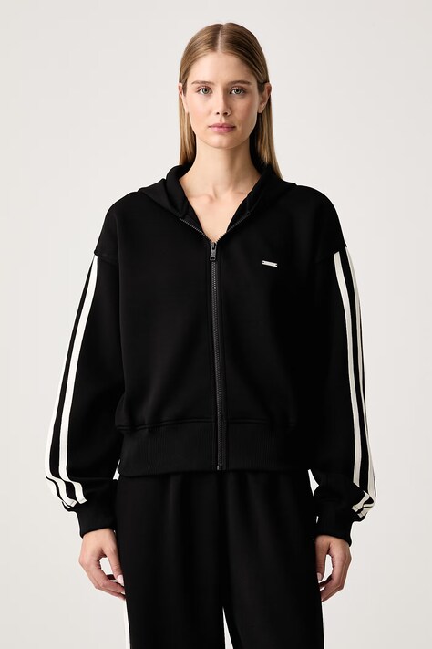 P.E Nation Bluza rozpinana z kapturem damska czarna 263J026