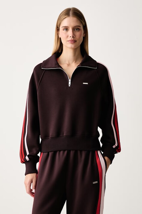 P.E Nation Bluza sportowa damska Scout brązowa 263F052