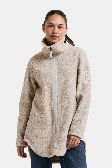 Didriksons Bluza rozpinana damska polarowa UMI beżowa 506183