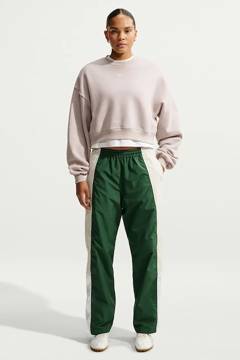 Nike Sportswear Bluza damska z bawełną Studio Fleece beżowa IM8497.236