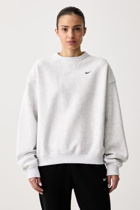 Nike Sportswear Mikina dámska s bavlnou Studio Fleece sivá IO2103.051