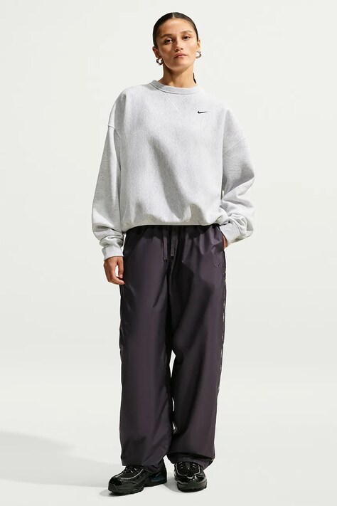 Nike Sportswear Bluza damska z bawełną Studio Fleece szara IO2103.051