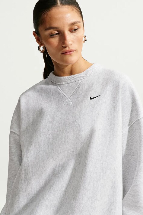 Nike Sportswear Bluza damska z bawełną Studio Fleece szara IO2103.051