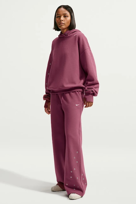 Nike Sportswear Bluza oversize damska z bawełną Studio Fleece różowa IX7043.654