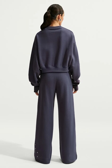 Nike Sportswear Bluza damska z bawełną Studio Fleece szara IX7045.013