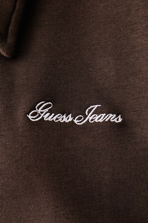 Guess Jeans кофта жіноча з бавовною — AW26-BLDZ5O, коричневий — фото 5