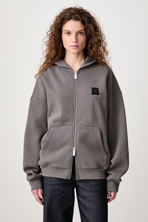 WRSTBHVR DIAGO V3 bluza rozpinana z kapturem z bawełną damska brązowa U2226TT