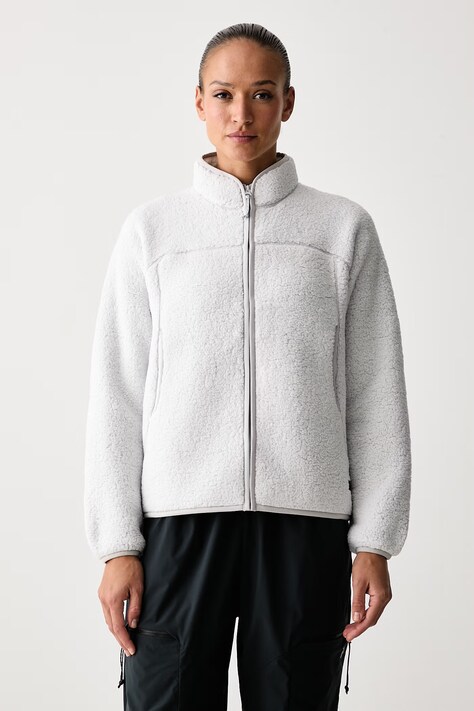 Peak Performance Bluza sportowa damska polarowa Wildrush szara G81054020