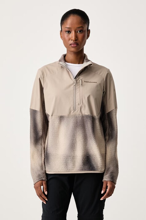 Peak Performance Bluza sportowa damska beżowa G81129030