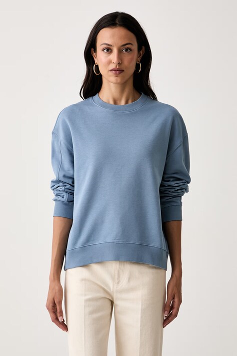 Marc O'Polo bluza damska bawełniana niebieska 5000014559
