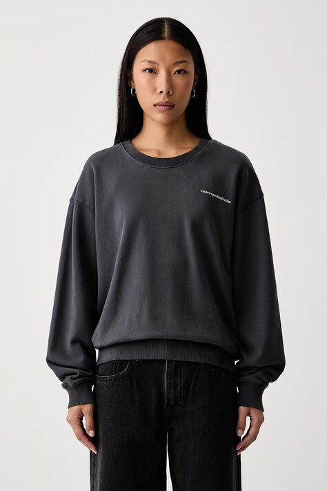 Marc O'Polo Bluza damska bawełniana szara 5000012316