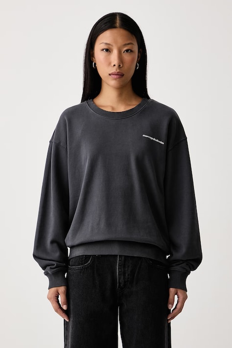 Marc O'Polo Bluza damska bawełniana szara 5000012316
