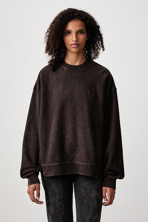 Carhartt WIP Lambert Sweat bluza bawełniana damska brązowa I037154