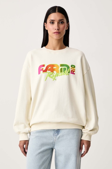 Rip Curl Bluza damska bawełniana FARM RIO beżowa 0EQWFL