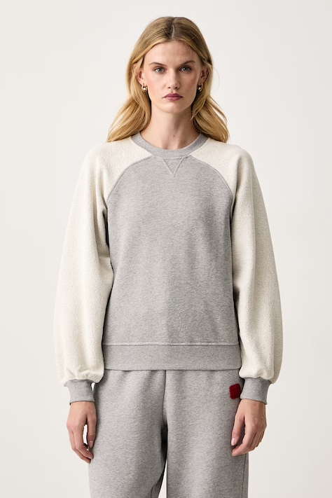 Max&Co. Bluza damska bawełniana TEGLIA szara 2626926043200