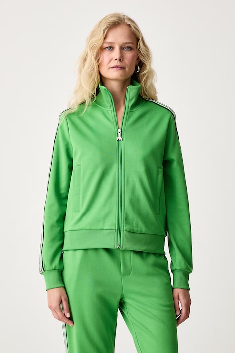 Patrizia Pepe Bluza rozpinana damska zielona 2M0000 J0081