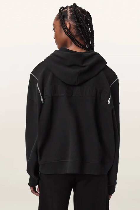 AllSaints кофта з капюшоном жіноча бавовняна CIARA — фото 2