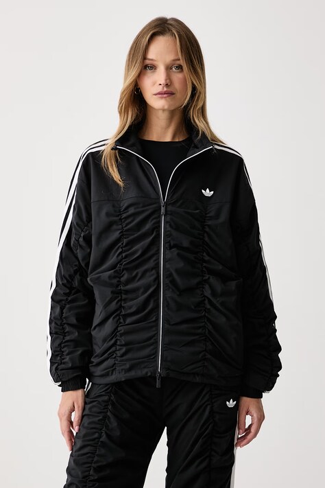 adidas Originals Bluza rozpinana damska Adilenium Season 6 Ruffled czarna LH1932