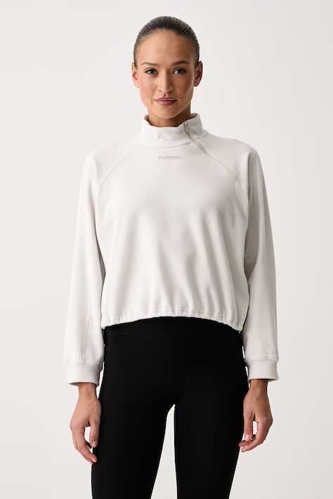 Under Armour Bluza sportowa damska polarowa Performance Fleece beżowa 6013668