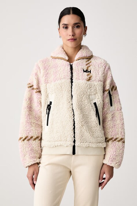 Helly Hansen Bluza rozpinana damska polarowa MOONLIT PILE beżowa 49513
