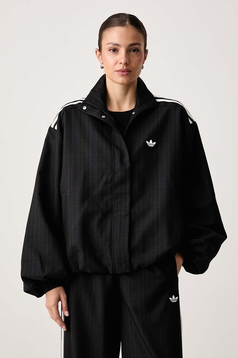 adidas Originals Кофта на застёжке для женщин Advanced Archive чёрная LG4076