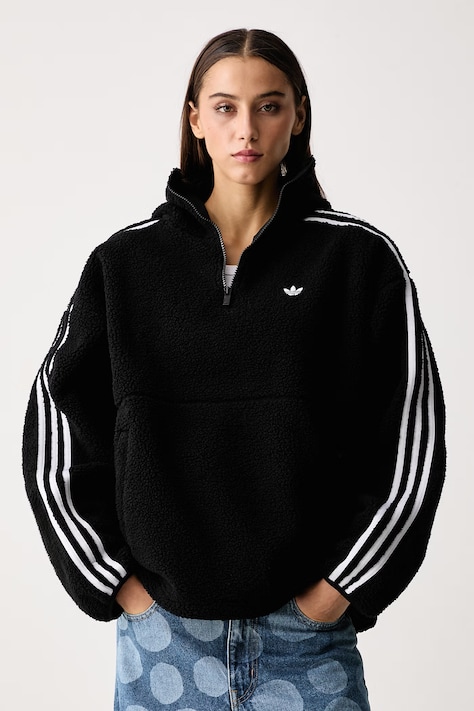 adidas Originals Bluza z kapturem damska Adiluna Season 2 x Jennie czarna LD8926
