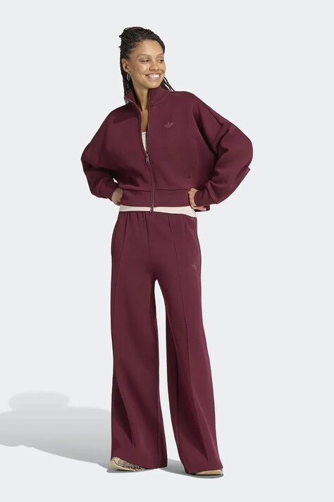 adidas Originals Bluza rozpinana damska Spacer bordowa KY0859
