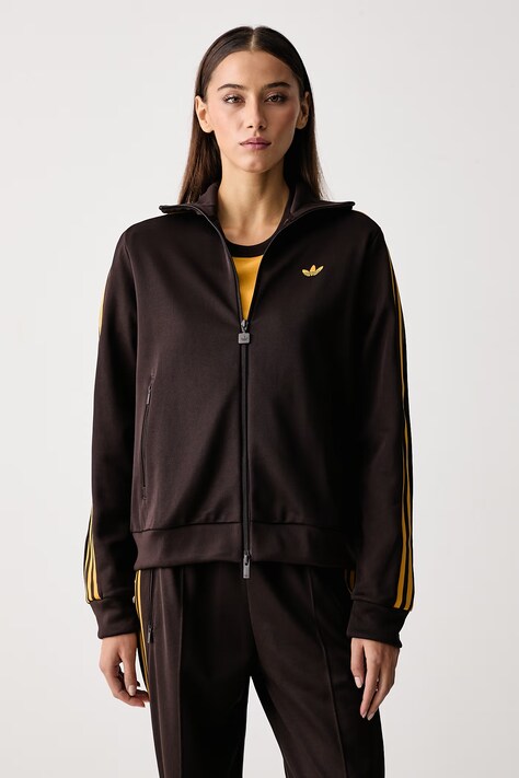adidas Originals Dukserica za djecu s pamukom Beckenbauer smeđa KV9561