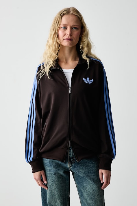 adidas Originals Bluza rozpinana damska Firebird brązowa KS4680