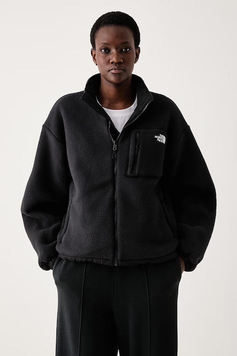 The North Face Kurtka dwustronna damska Yumiori czarna NF0A8E87KX71