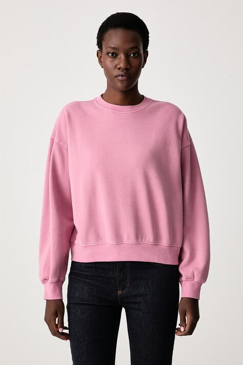 Levi's Bluza damska z bawełną VINTAGE BOXY różowa 005I9