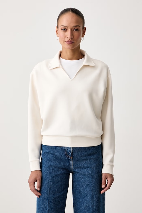 United Colors of Benetton Pulover ženski z modalom bež 3QAFD301G