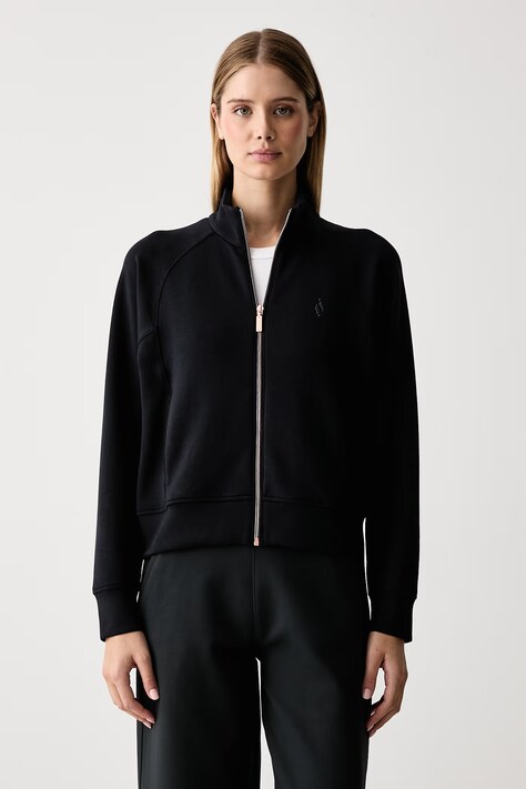 Skechers Bluza rozpinana damska z wiskozą COZY LUXE JACKET czarna JA278