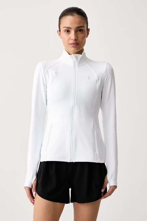 Skechers Bluza treningowa damska GOWALK JACKET biała JA132